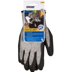 Stocker Accessori Giardino*Guanti anti taglio, mis. 10/L