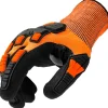 Stocker Stocker Shop|Motoseghe A Batteria*Guanti antitaglio per forbici 9/M arancione, in nitrile
