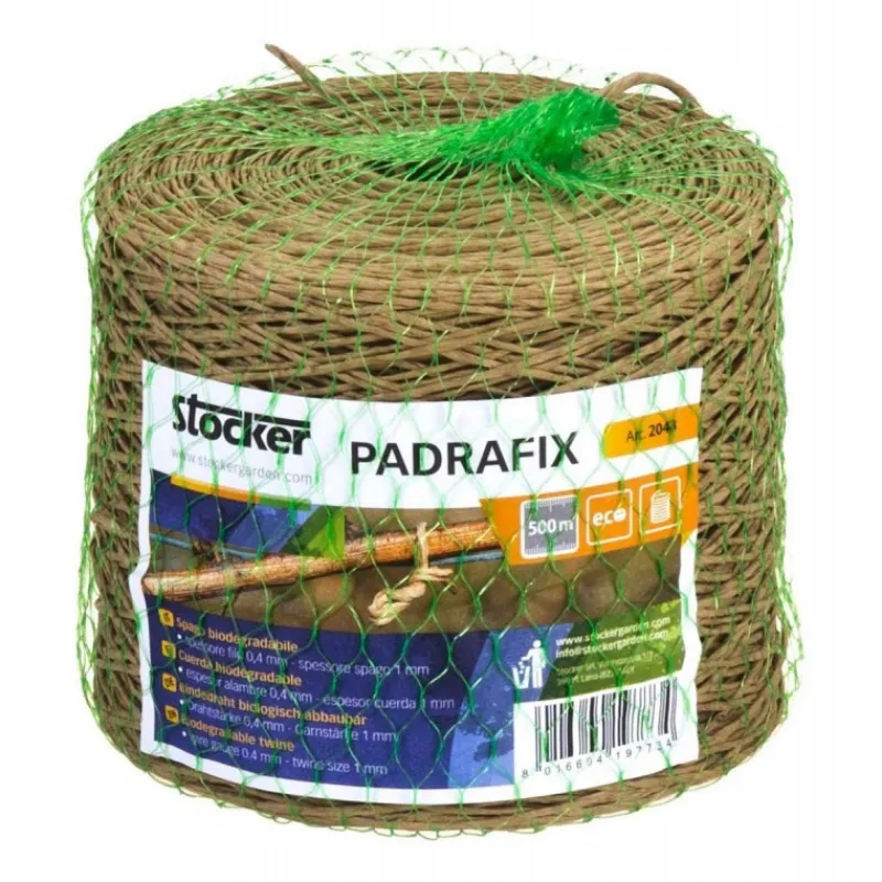 Stocker Legacci*Padrafix Spago biodegradabile 500 m x 1 mm
