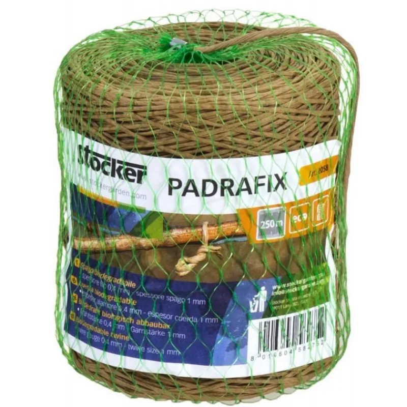 Stocker Legacci*Padrafix Spago biodegradabile 250 m x 1 mm