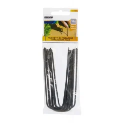 Stocker Protezione*Picchetti di fissaggio in acciaio 10,5 cm 10 pz/conf