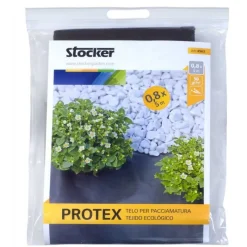 Stocker Protezione*Protex Telo per pacciamatura nero 1,60 x 10 m 50 gr