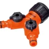 Stocker Tubi Per Irrigazione|Raccordi*Raccordo rubinetto a 2 uscite 1/2 3/4