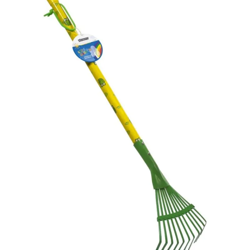 Stocker Kids Garden*Rastrello 78 cm colore verde KIDS GARDEN
