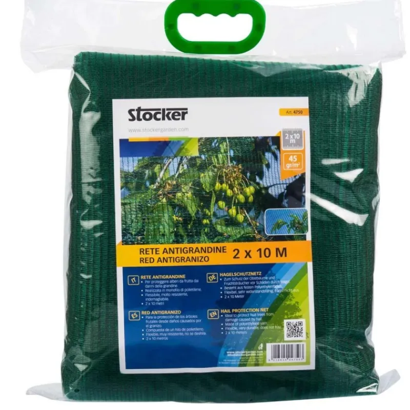 Stocker Protezione*Rete antigrandine 2 x 10 m 45 gr