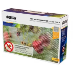 Stocker Protezione*Rete anti moscerino dei piccoli frutti 4 x 5 m
