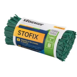 Stocker Legacci*Stofix filo animato in plastica 12 cm - 1000 pz
