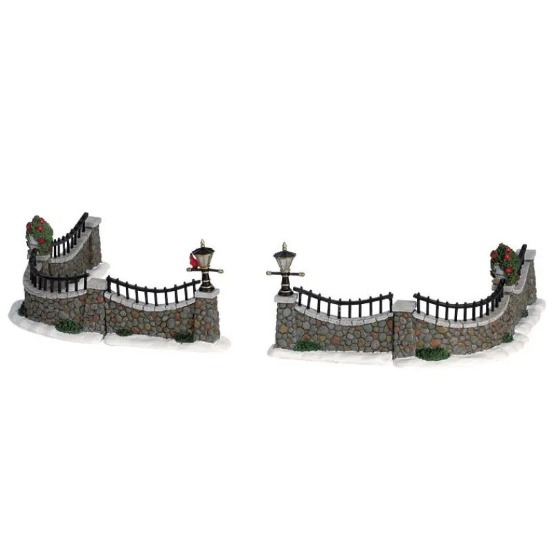 Lemax Accessori*Stone Wall Set of 6 Cod. 63576
