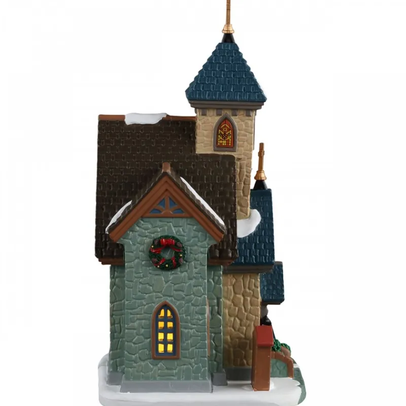 Lemax Edifici Illuminati*St. Patrick'S Food Pantry & Soup Kitchen B/O 4.5V Cod. 15786