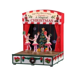 Lemax Edifici E Giostre In Movimento|Lemax Best Buy*Sugar Plum Dance Company B/O 4.5V Cod. 04761