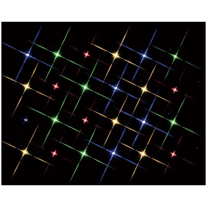 Lemax Luci E Alimentatori*Super Bright 24 Multi Color Light String B/O 4.5V Cod. 84382