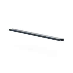 Herstera Fioriere In Metallo Herstera*Supporto Magnetico per Luci colore Antracite per Fioriere da da 100 cm