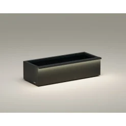 Herstera Fioriere In Metallo Herstera*Supporto Magnetico per Luci colore Antracite per Fioriere PLANTER XIC 100cm