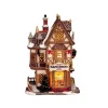 Lemax Edifici Illuminati|Lemax Best Buy*Tannenbaum Christmas Shoppe con Alimentatore Cod. 35845