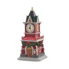 Lemax Prodotti Fuori Catalogo|Edifici E Giostre In Movimento*Tannenbaum Clock Tower B/O 1.5V Cod. 05679