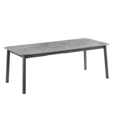 LaFuma Tavoli E Sedie Da Giardino O Terrazzo*Tavolo da giardino allungabile ORON 170/205x100 cm LFM5321 Ciment/Titane