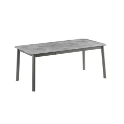 LaFuma Tavoli E Sedie Da Giardino O Terrazzo*Tavolo da giardino allungabile ORON 170/205x100 cm LFM5322 Ciment/Titane