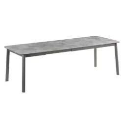 LaFuma Tavoli E Sedie Da Giardino O Terrazzo*Tavolo da giardino allungabile ORON 170/205x100 cm LFM5322 Ciment/Titane