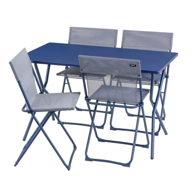 LaFuma Tavoli E Sedie Da Giardino O Terrazzo|Sconti Lafuma*Tavolo da giardino pieghevole BALCONY 120x70 cm LFM5339 CB Indigo/Indigo