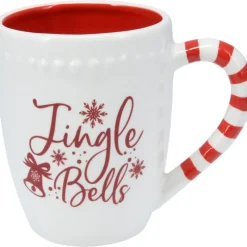 Koopman Oggetti Per La Tavola*Tazza di Natale in Ceramica 11 cm. Pezzo Singolo