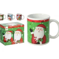 Koopman Oggetti Per La Tavola*Tazza di Natale in Ceramica 325 ml. Pezzo Singolo