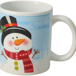 Koopman Oggetti Per La Tavola*Tazza di Natale in Ceramica 325 ml. Pezzo Singolo
