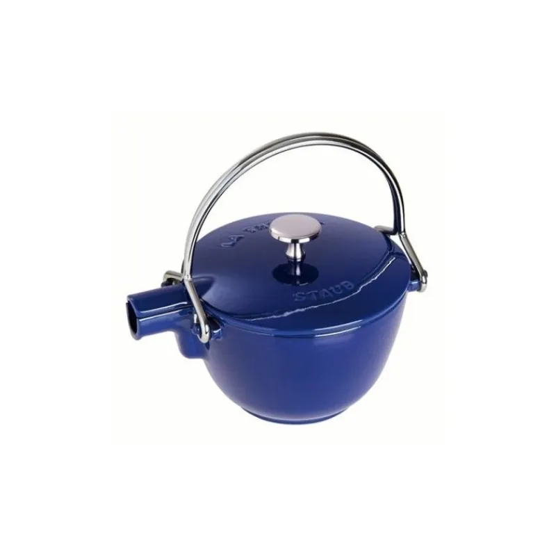 Staub Teiere*Teiera 16.5 cm Blu Scura in Ghisa