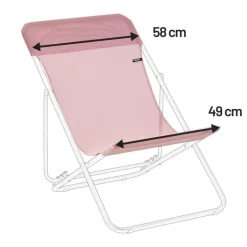 LaFuma Accessori E Ricambi Lafuma*Tela di ricambio per MAXI-TRANSAT 62 cm LFM2655 Cerisier