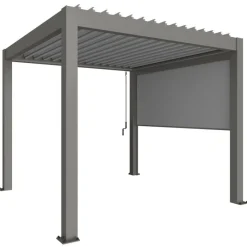 Biohort Pergole*Tenda Zip a Caduta per Pergola in Metallo