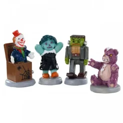 Lemax Personaggi|Personaggi*Terrible Toys Set Of 4 Cod. 02910