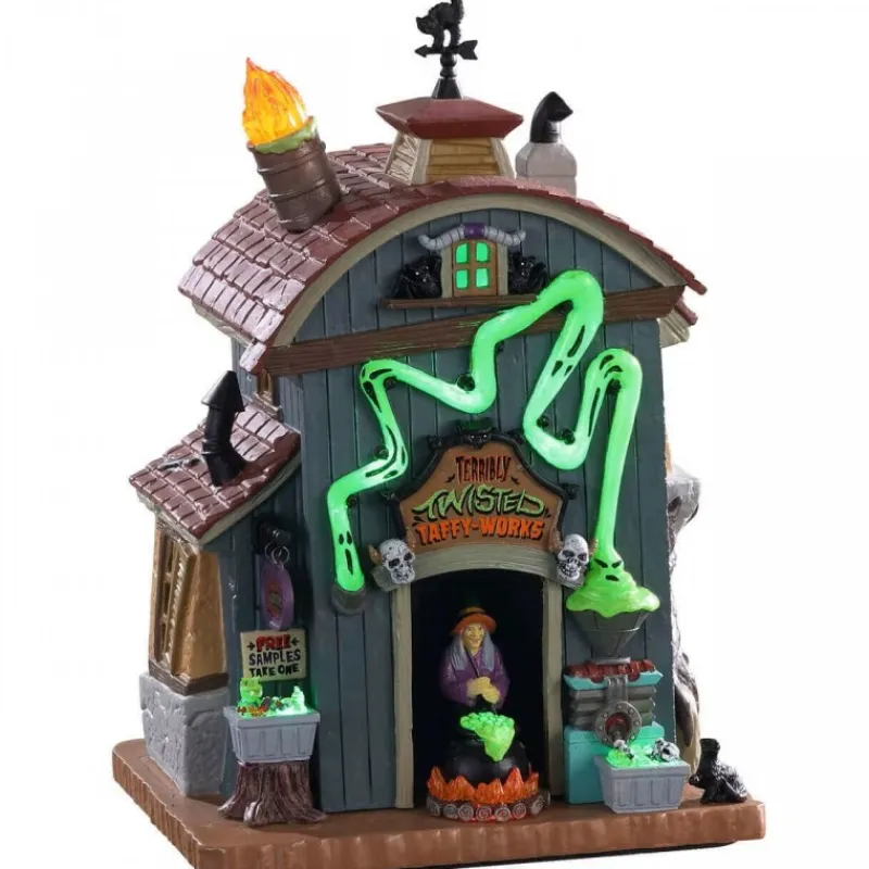 Lemax Edifici Illuminati|Edifici Illuminati*Terribly Twisted con Alimentatore 4.5V Cod. 05607