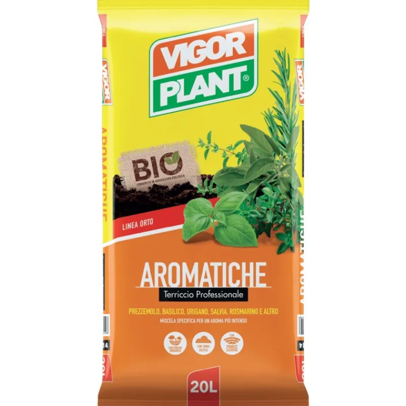 Vigorplant Terricci Per Piante*Terriccio Aromatiche 20 litri