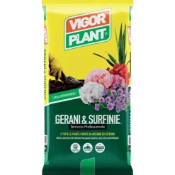 Vigorplant Terricci Per Piante*Terriccio Gerani & Surfinie 70 litri