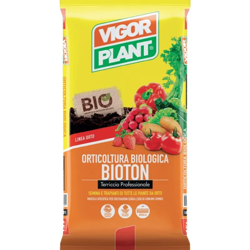 Vigorplant Terricci Per Piante*Terriccio Orticultura Biologica Bioton 45 litri