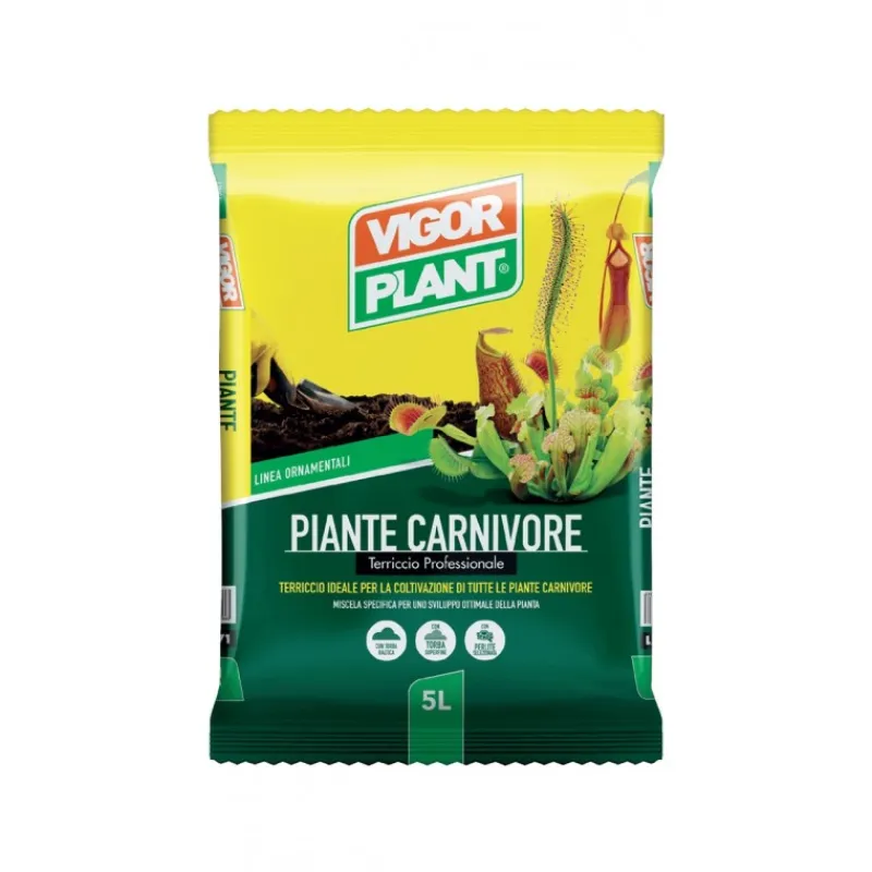 Vigorplant Terricci Per Piante*Terriccio Piante Carnivore 5 litri