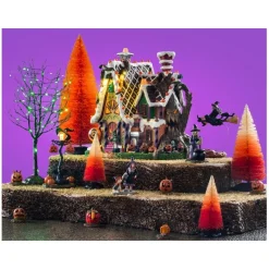 Lemax Set House|Novità Lemax Spooky Town 2025*The Candy Witch Cottage Kit con Alimentatore 4.5V Cod. 56665