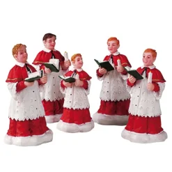 Lemax Personaggi|Lemax Best Buy*The Choir Set of 5 Cod. 52038