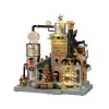 Lemax Edifici E Giostre In Movimento*The Christmas Chocolatier Truffle Factory con Alimentatore 4.5V Cod. 15805