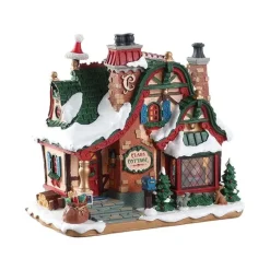 Lemax Edifici Illuminati*The Claus Cottage B/O 4.5V Cod. 75292
