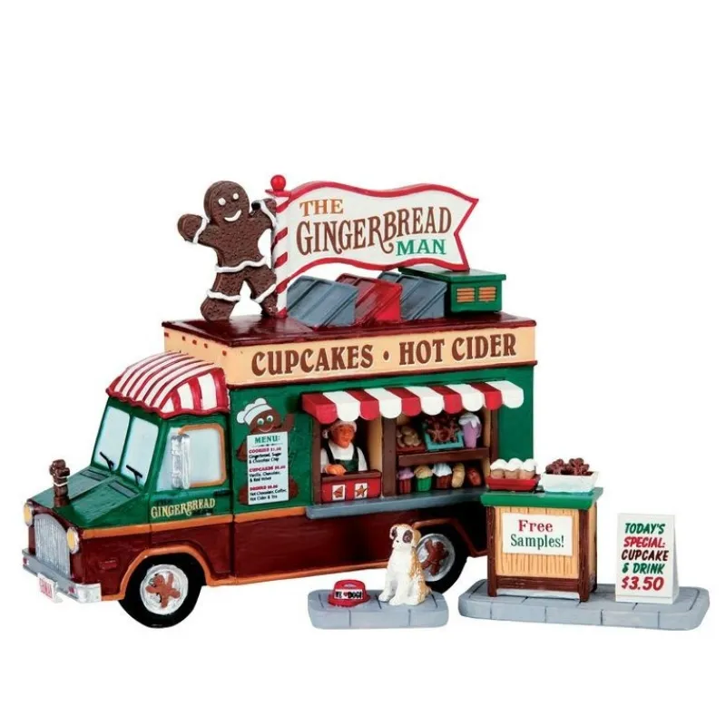 Lemax Scene Natalizie*The Gingerbread Man Set of 3 Cod. 63278