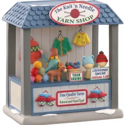 Lemax Scene Natalizie*The Knit 'N Needle Yarn Shop Cod. 14910