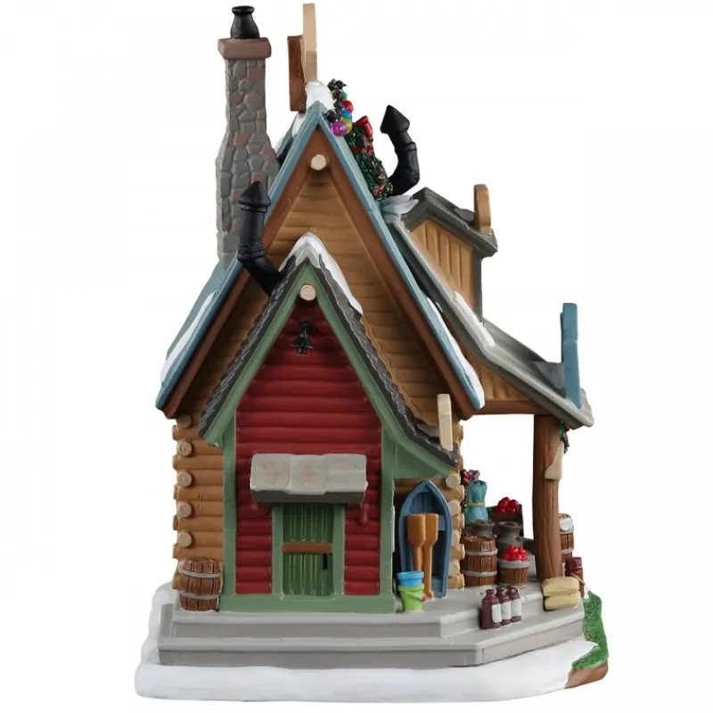 Lemax Prodotti Fuori Catalogo|Edifici Illuminati*The Lakeside Market & Tackle Shop B/O 4.5V Cod. 15746