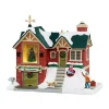 Lemax Edifici Illuminati|Novità Lemax Natale 2025*The Little Brick House con Alimentatore 4.5V Cod. 55348