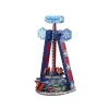Lemax Edifici Illuminati|Edifici E Giostre In Movimento*The Spinning Snowflake con Alimentatore 4.5V Cod. 04737