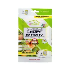 InVerde Insetticidi*Trappola Adesiva Cromotropica per Piante da Frutto