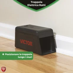 SBM Esche E Trappole Per Roditori|Prodotti Per La Cura Del Giardino*Trappola elettrica per ratti VICTOR