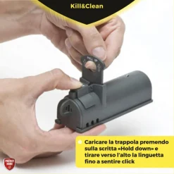 SBM Esche E Trappole Per Roditori|Prodotti Per La Cura Del Giardino*Trappola per Topi Kill & Clean
