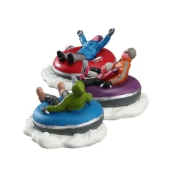 Lemax Scene Natalizie*Tubing Family Set of 3 Cod. 73305