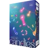 Twinkly Twinkly Home|Twinkly Strings*CANDIES a Candela Luci di Natale Smart 100 Led RGB II Generazione Cavo Verde