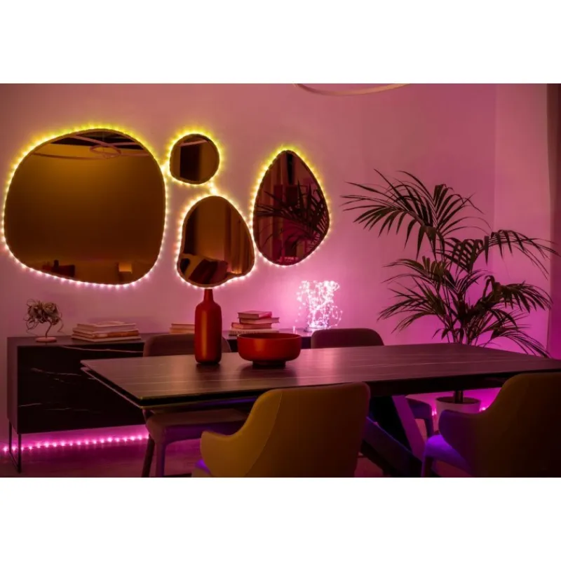 Twinkly Twinkly Home|Luci Di Natale*DOTS Striscia 20 m 400 Led RGB BT + WiFi Cavo Trasparente